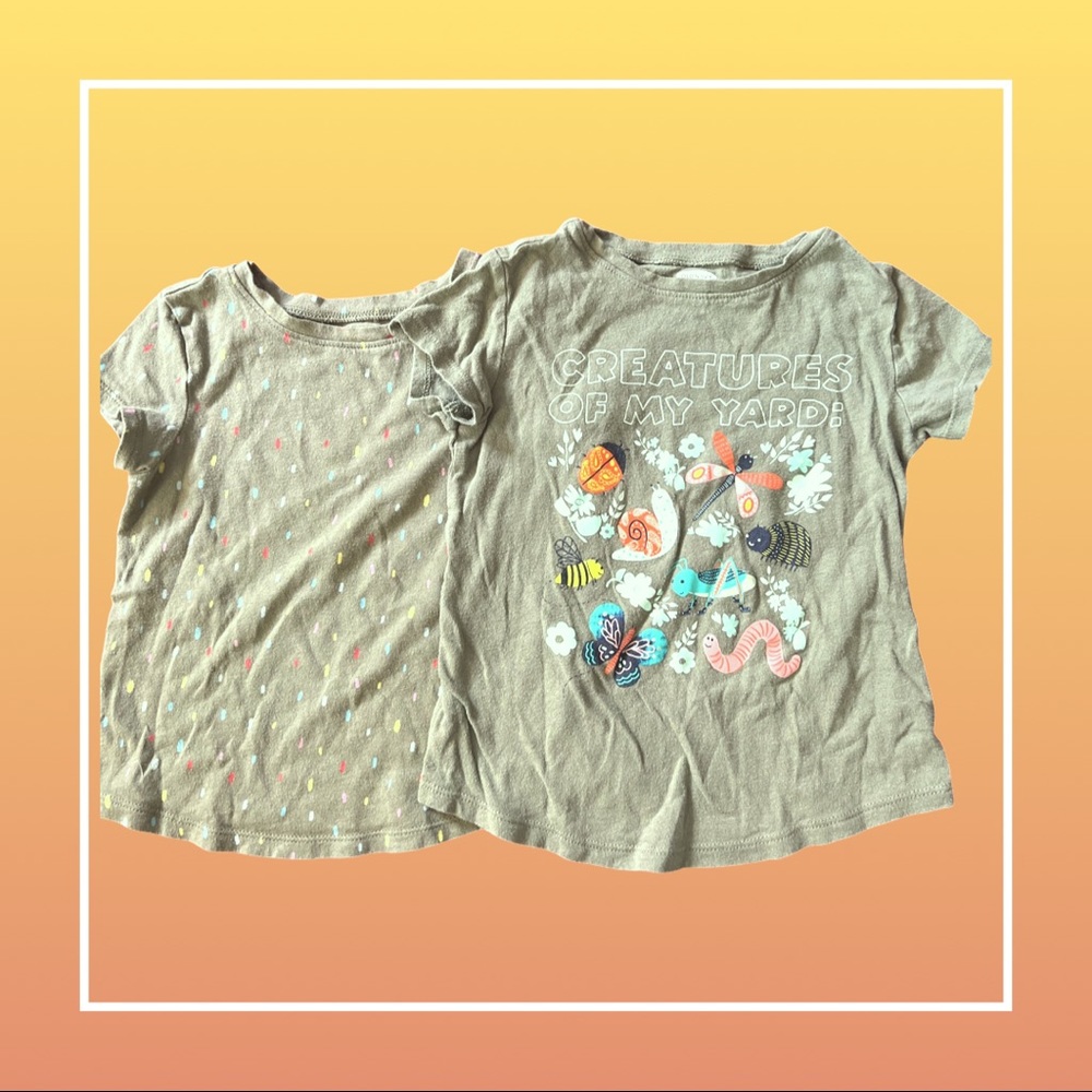 Outdoorsy Green T-shirt Bundle—3T/4T